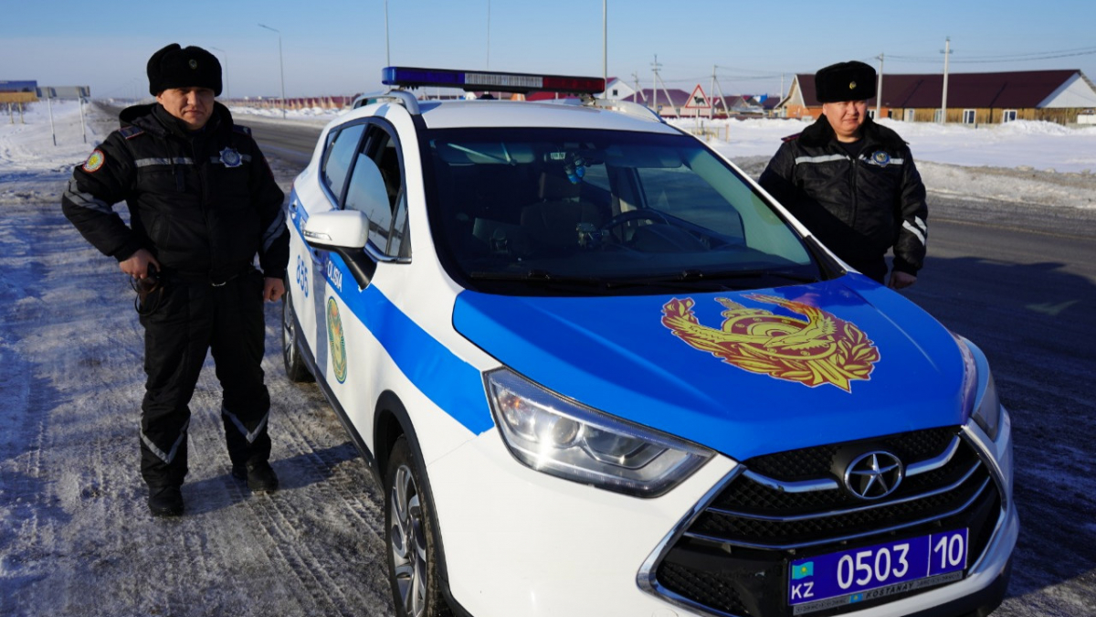 Патрульные машины Казахстана
