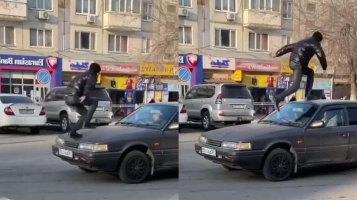 Град по машине видео