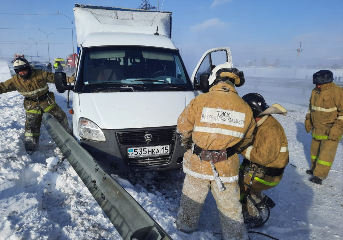 в казахстане на дорогах