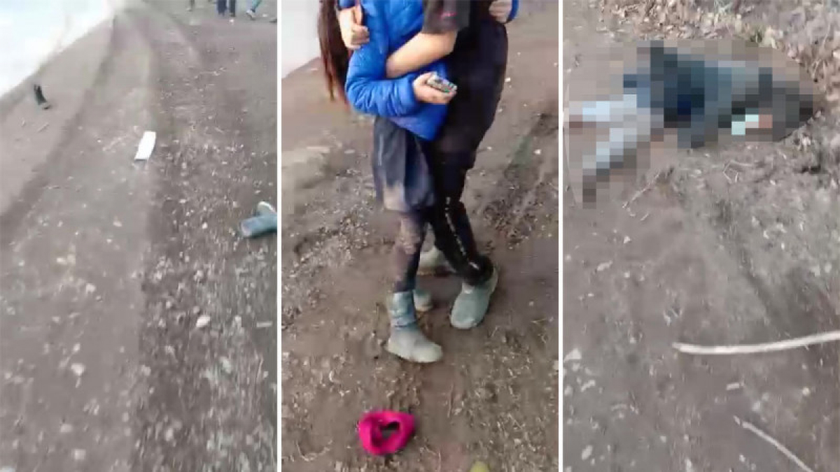 Пьяный мужчина сбил четырех маленьких девочек в Алматинской области