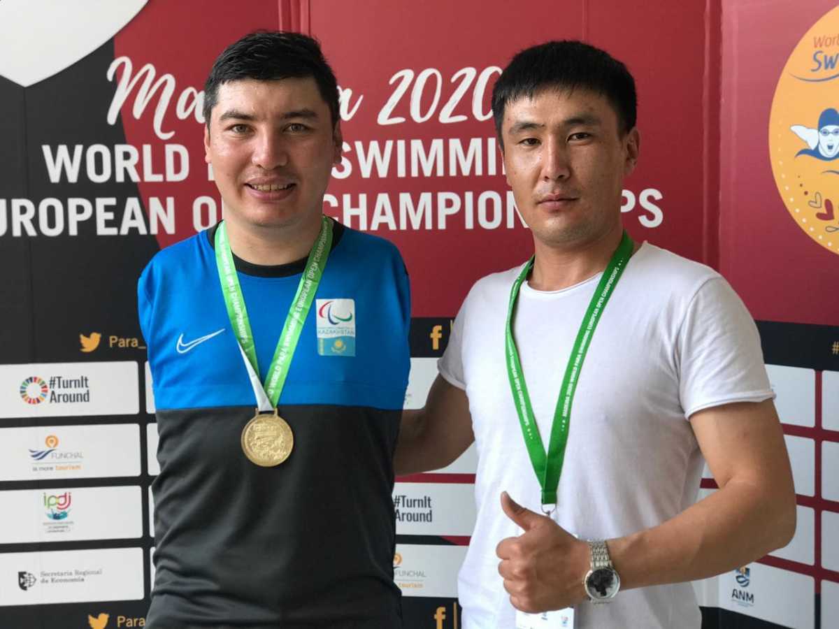Спортсмен из Нур-Султана стал чемпионом Европы по пара плаванию