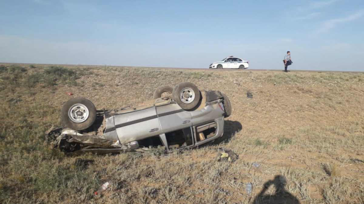 Внедорожник слетел с трассы: ДТП со смертельным исходом произошло в Актюбинской области