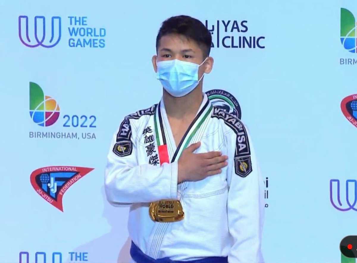 Столичный спортсмен стал двукратным чемпионом мира по джиу джитсу