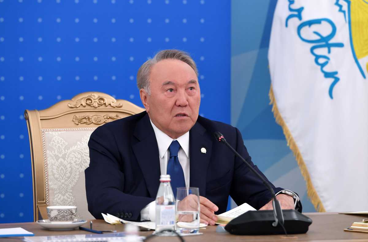 Расширенное заседание Политического совета партии «Nur Otan» под председательством Первого Президента Казахстана