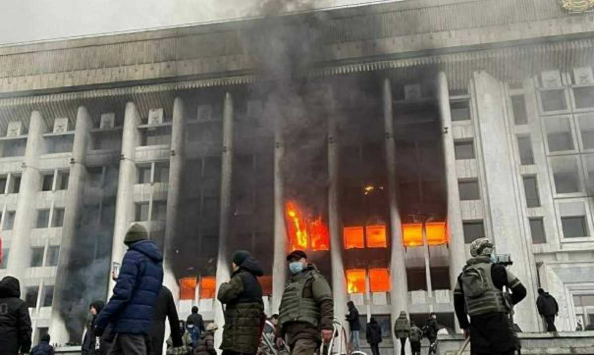 Названо число погибших во время столкновений в Алматы