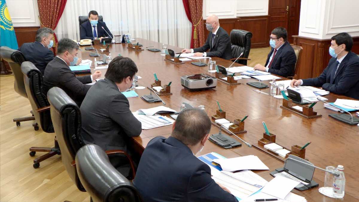 Смаилов провел совещание по вопросам реформирования АО «Самрук – Қазына»
