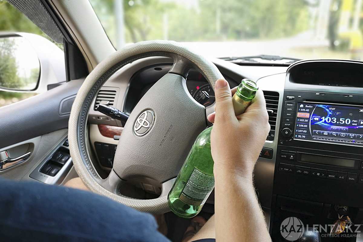 Свыше 60 пьяных водителей с начала года задержаны в Атырау