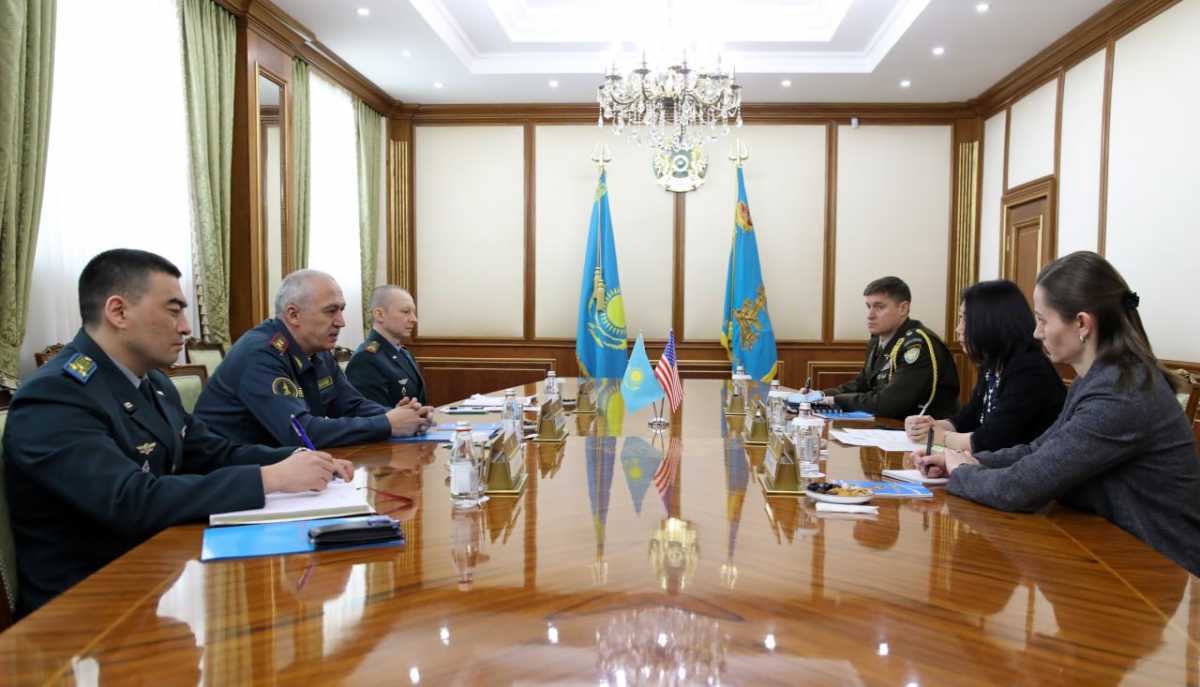 Военное сотрудничество Казахстана и США обсудили в Министерстве обороны