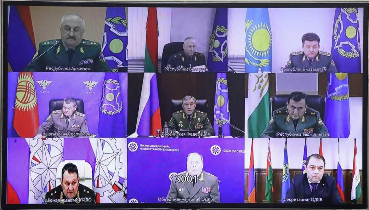 Марат Хусаинов принял участие в заседании Военного комитета ОДКБ