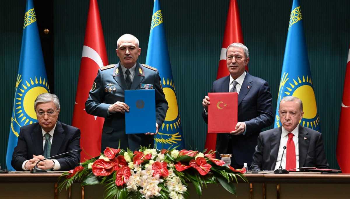 Подписаны соглашения о военном сотрудничестве между Казахстаном и Турцией
