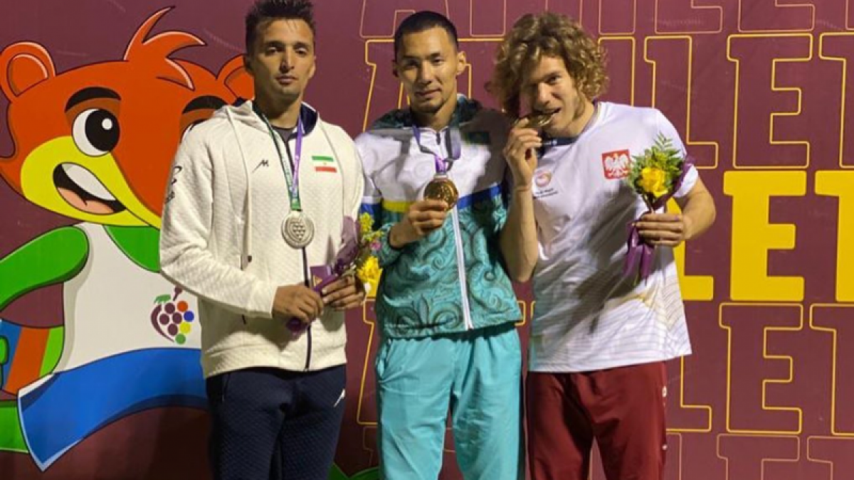 Казахстанский легкоатлет завоевал золото на Сурдлимпийских играх
