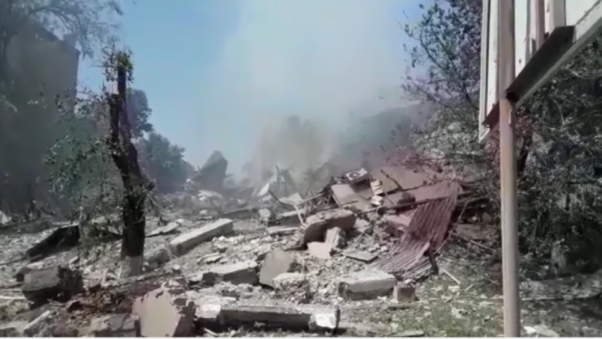 Взрыв в Шымкенте: появились кадры с места ЧП