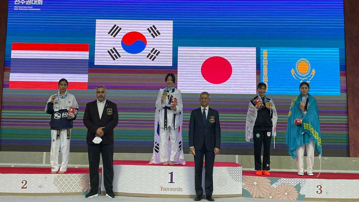 Казахстанка выиграла «бронзу» чемпионата Азии по таеквондо