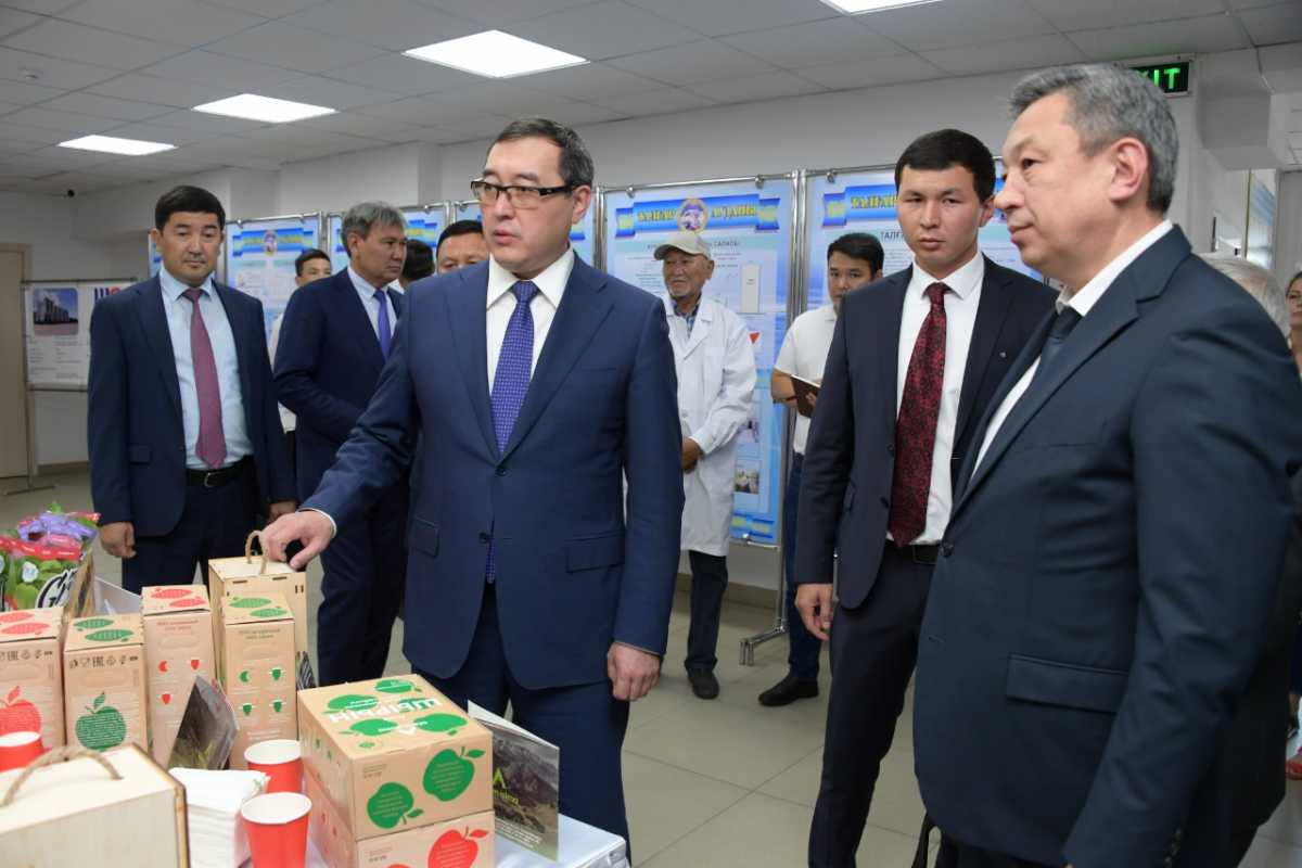 Аким Алматинской области посетил Талгарский район