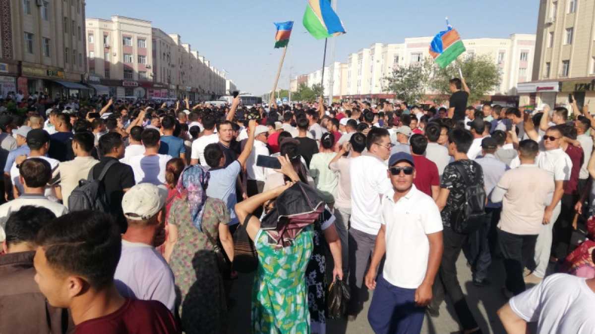 Обстановка в Каракалпакстане стабилизировалась - пресс-служба Мирзиеева