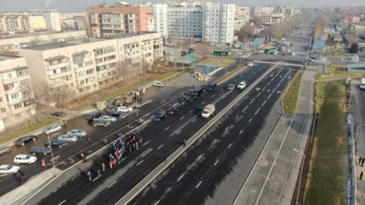 Часть крупного проспекта перекроют в Алматы