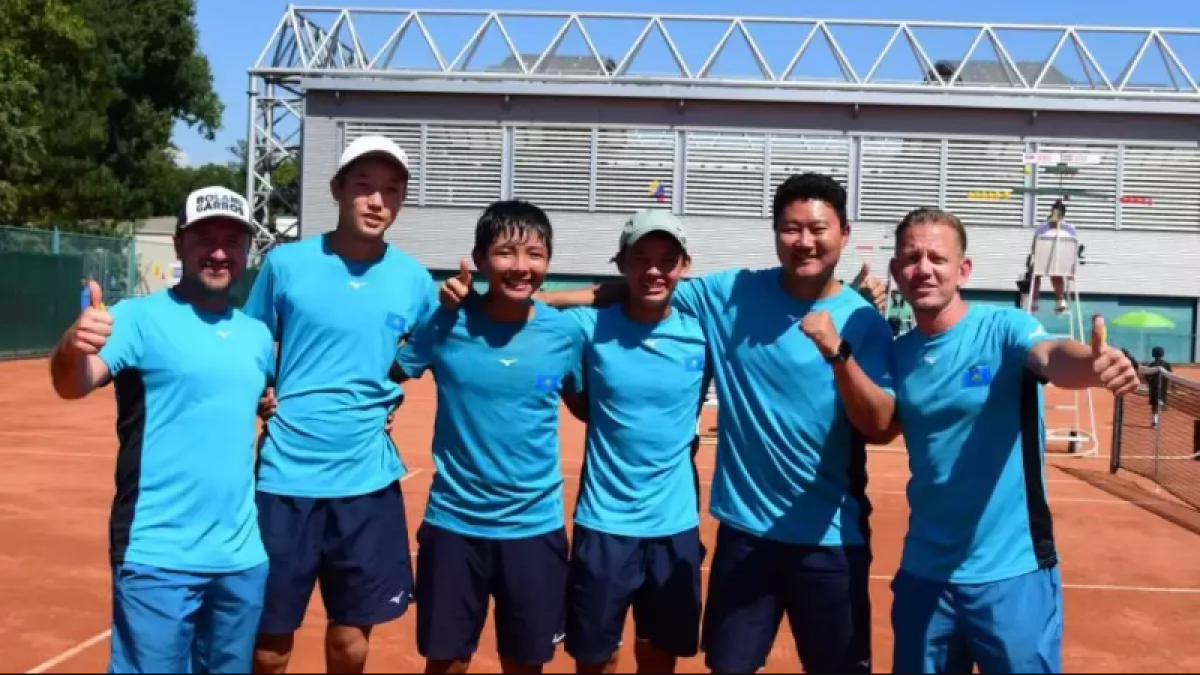 Юниорская сборная Казахстана по теннису заняла 4-е место на историческом ЧМ