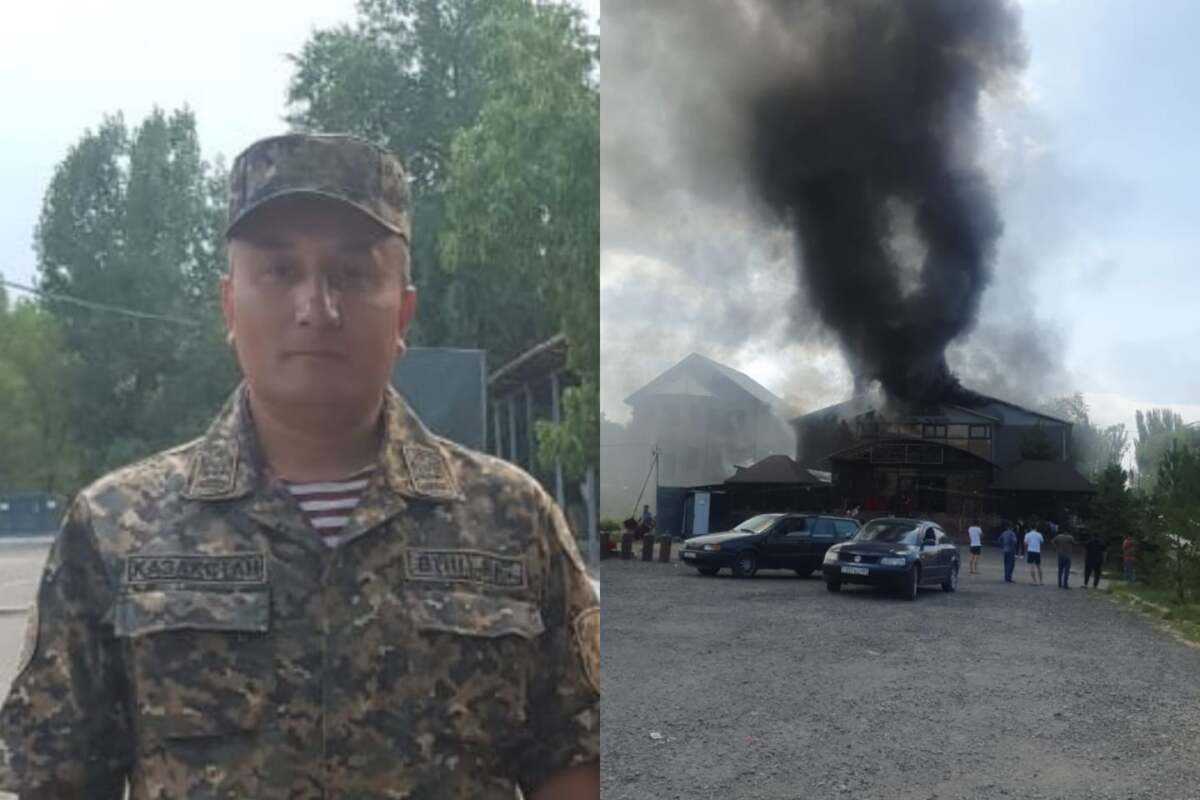 Гвардеец предотвратил взрыв в Алматинской области