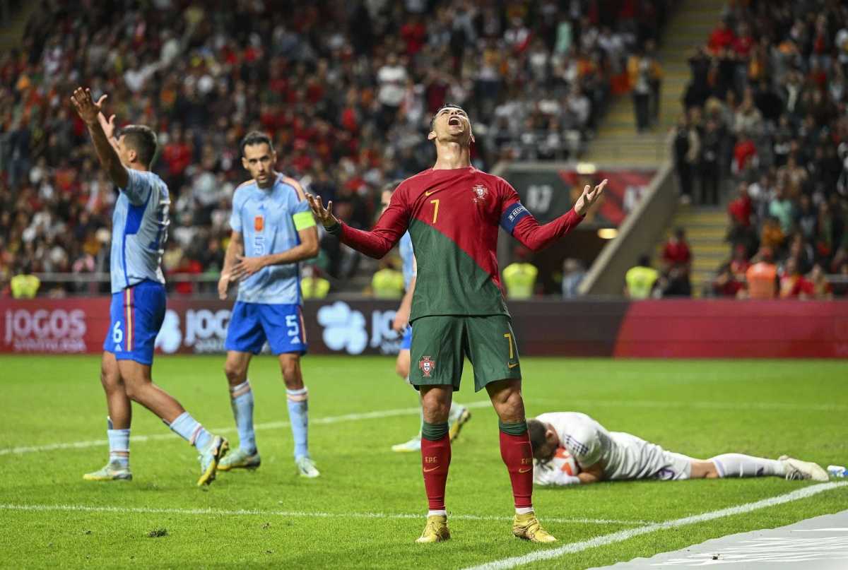 Португалия минимально уступила Испании в матче Лиги Наций