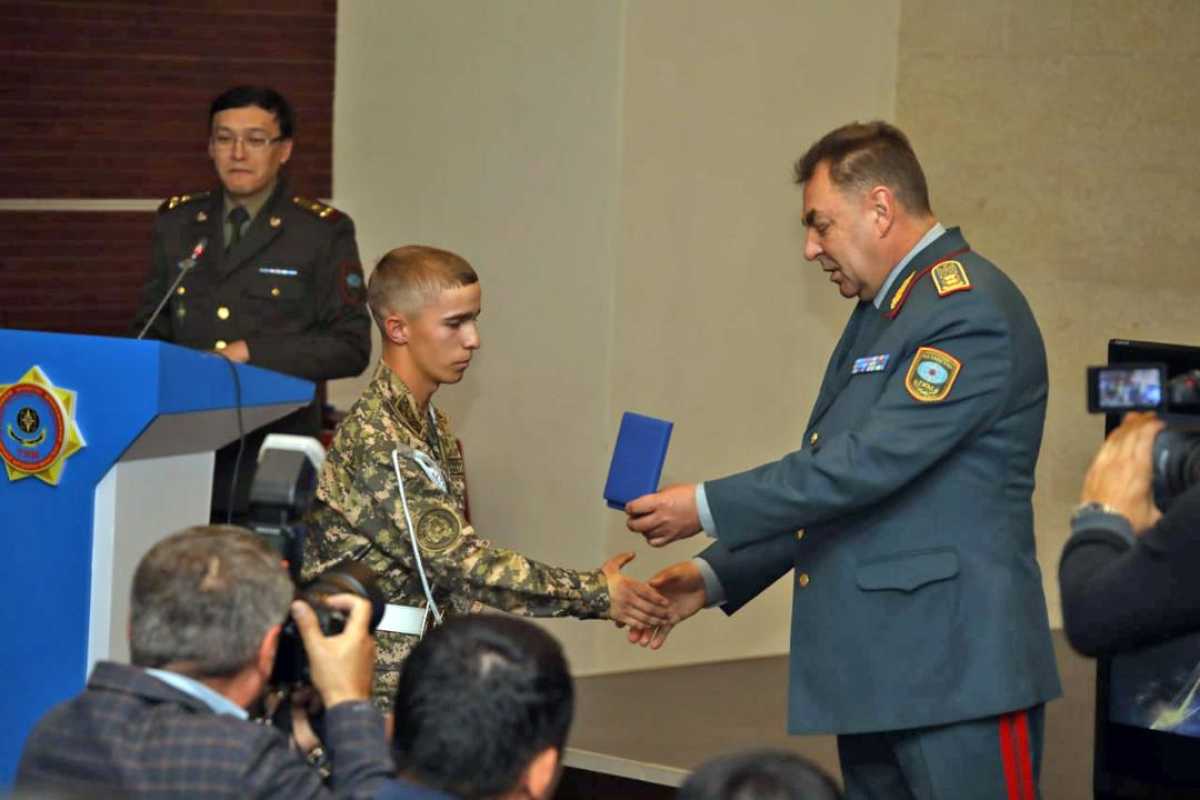 Солдат срочной службы Вооруженных сил получил государственную награду