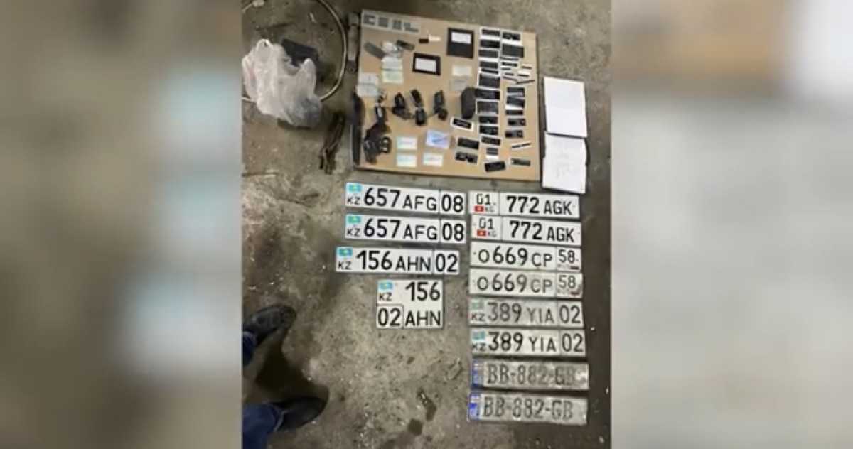 Полиция Алматы нашла точку, где меняли VIN-коды угнанных авто