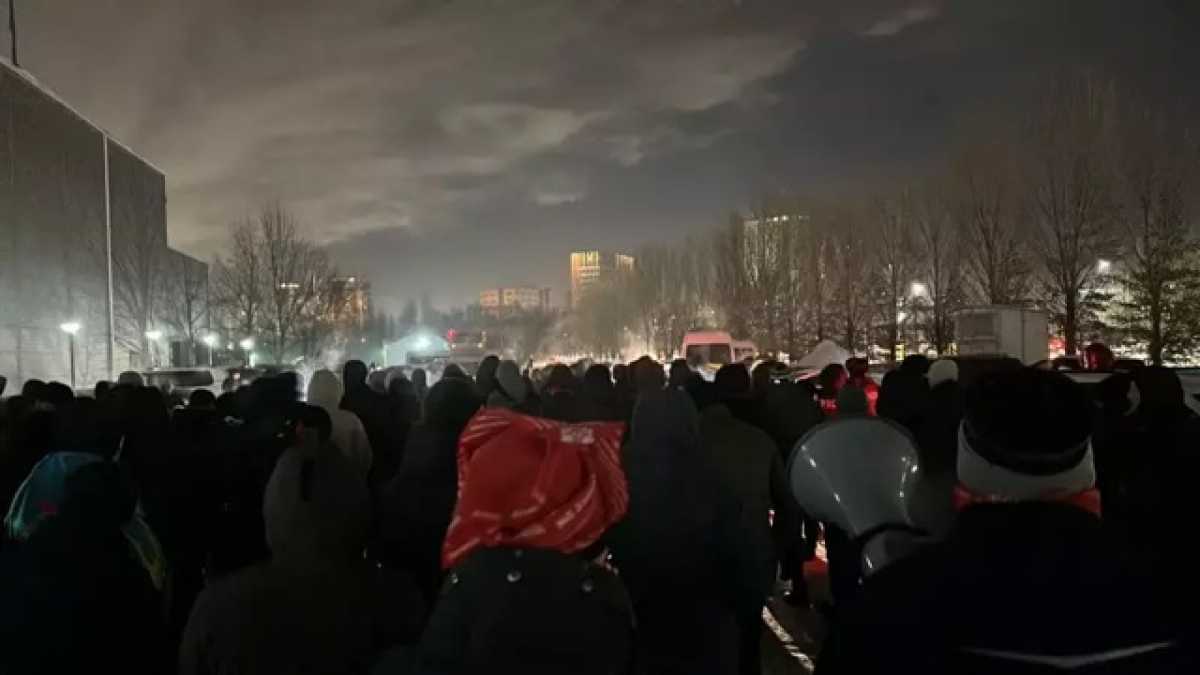Незаконный митинг в Астане - в МВД рассказали подробности