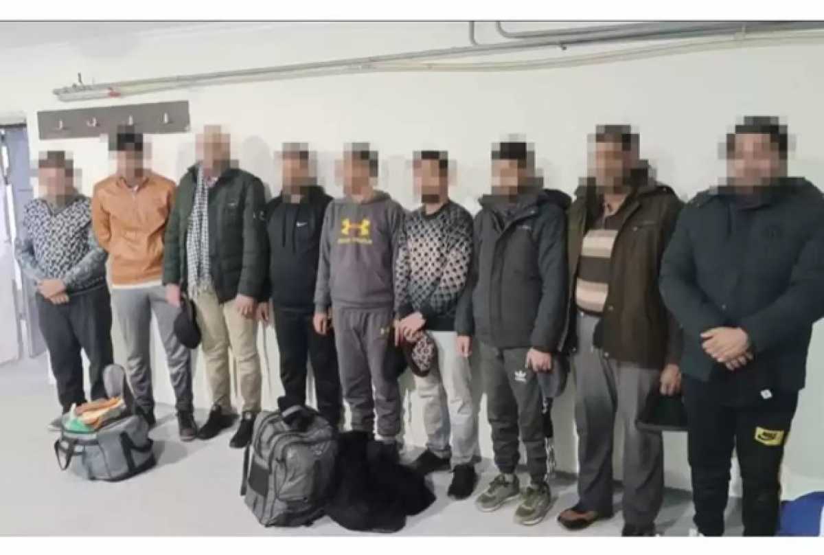 Девять граждан Пакистана пытались незаконно пересечь границу Казахстана