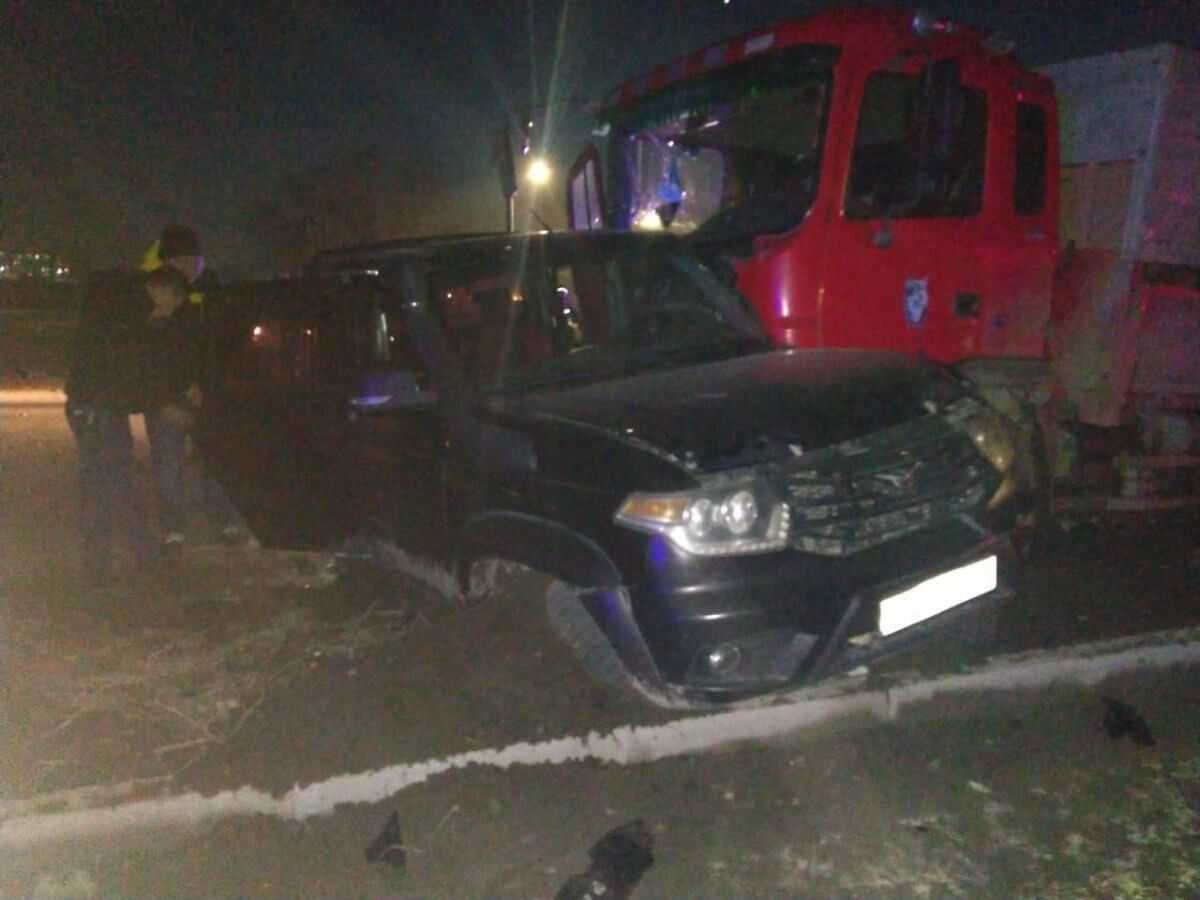 Проигнорировал знак: четверо человек пострадали в лобовом столкновении с грузовиком в Талдыкоргане
