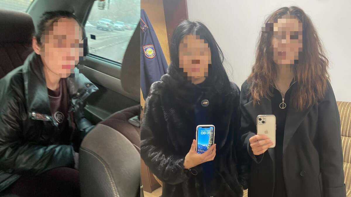 Молодых девушек подозревают в совершении карманных краж в Алматы