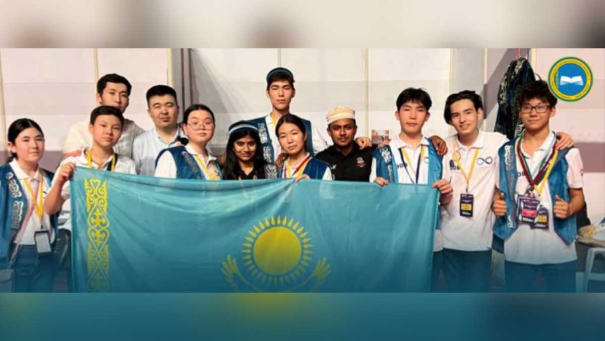 Три награды завоевали казахстанские школьники на чемпионате по робототехнике в Индии