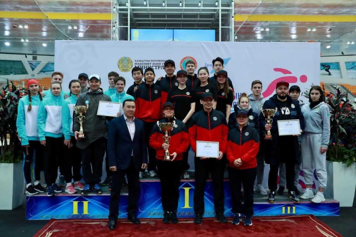 Молодежные спортивные игры: лучший результат по конькобежному спорту показал город Астана