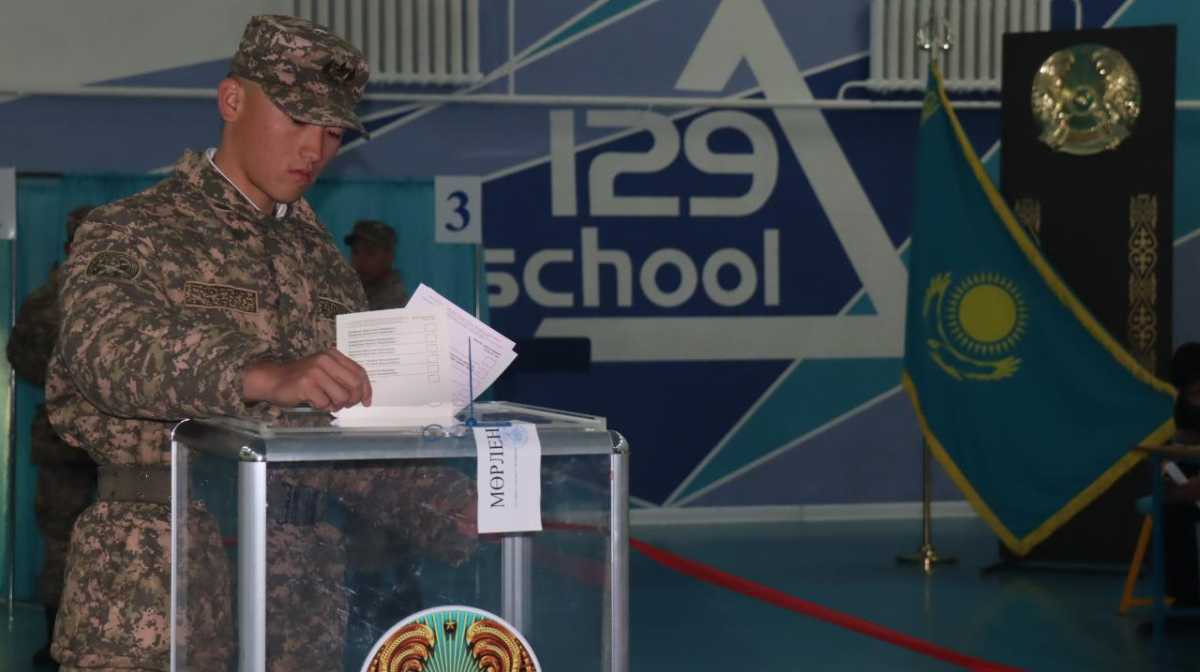 Военнослужащие Вооруженных сил завершили голосование на избирательных участках в военных городках