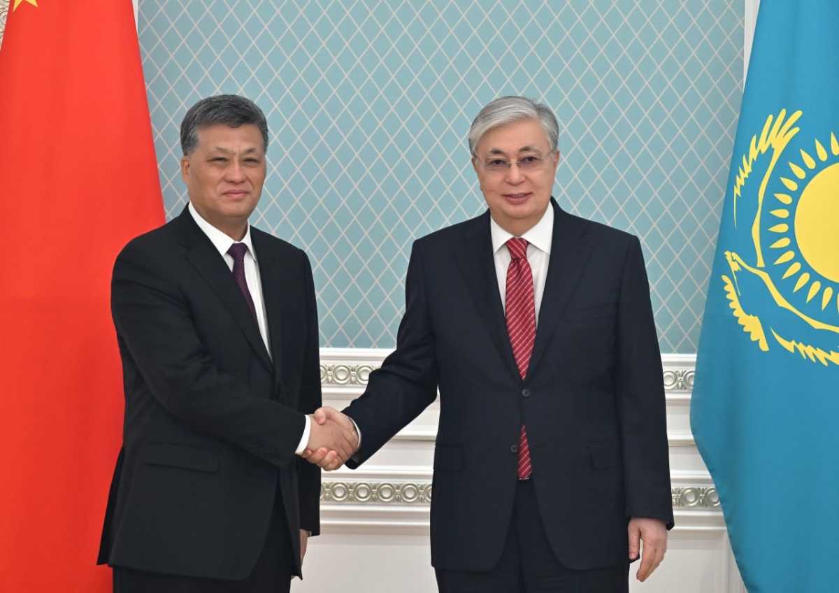 Токаев принял секретаря парткома КПК Синьцзян-Уйгурского автономного района КНР