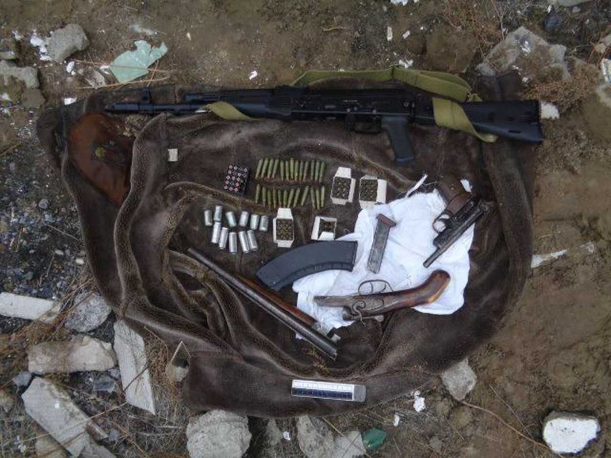 Схрон оружия и боеприпасов обнаружили в Абайской области