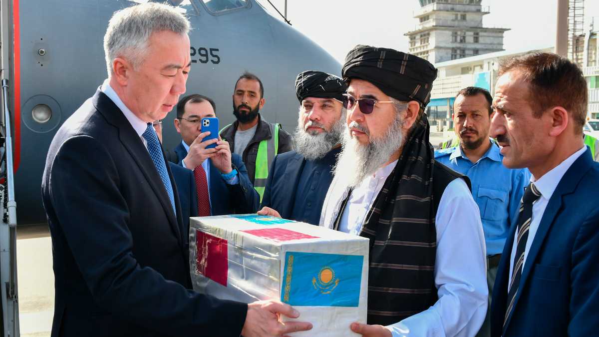 В Афганистан доставили гуманитарную помощь Казахстана