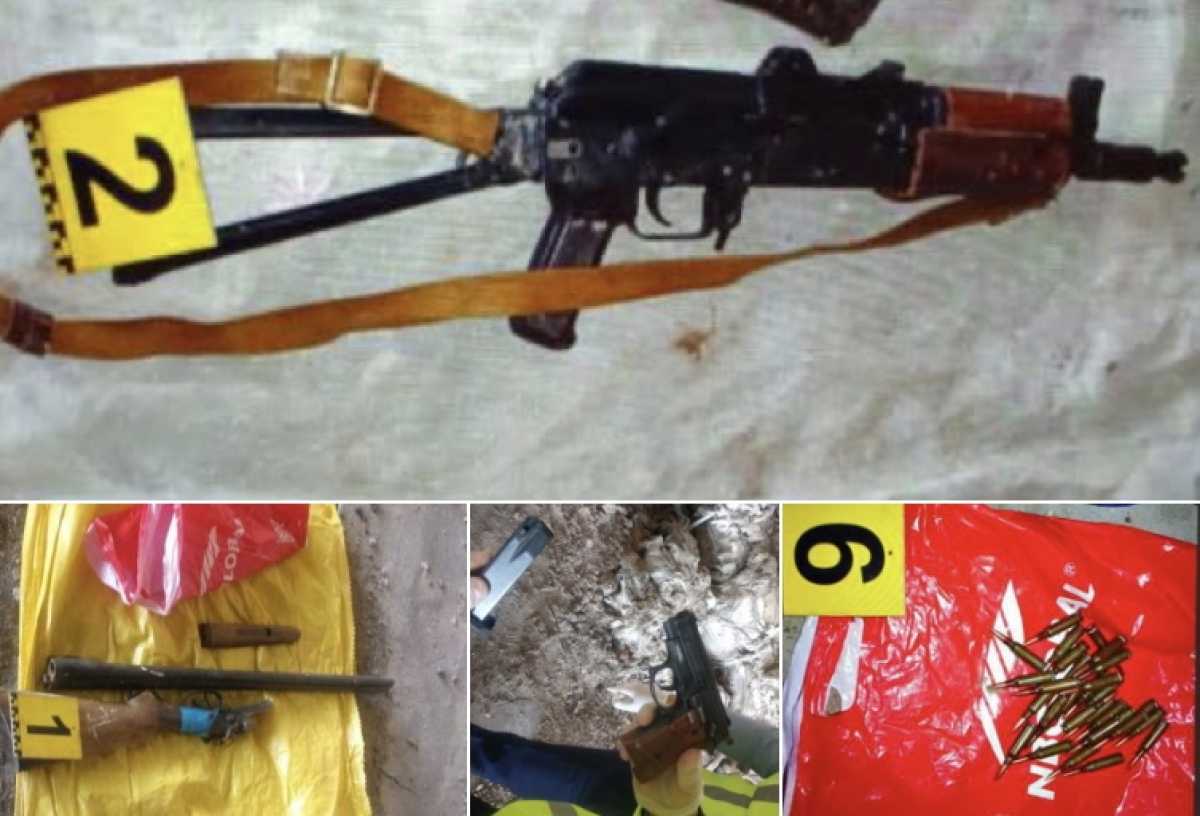 Схрон с оружием и боеприпасами обнаружили в Жамбылской области