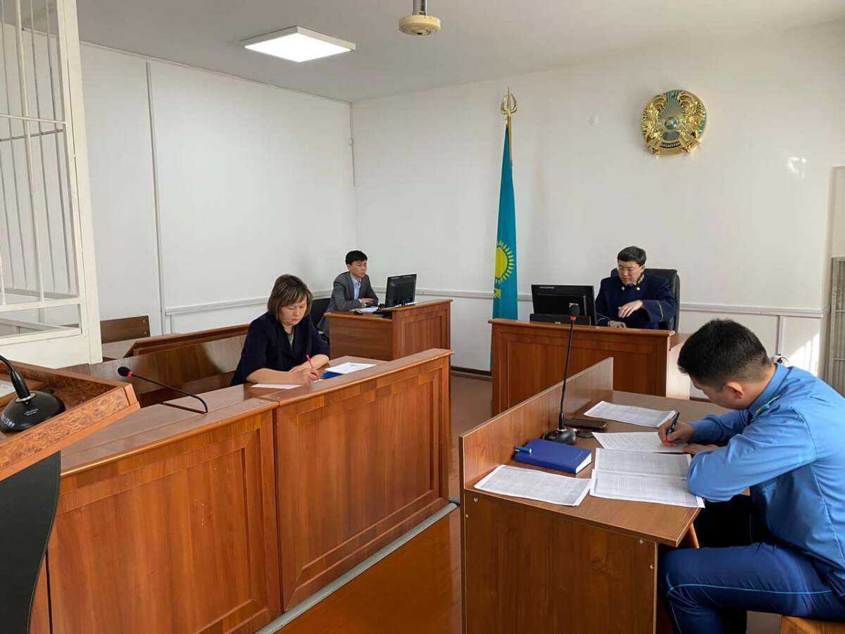 Показательный суд организовали в Талдыкоргане