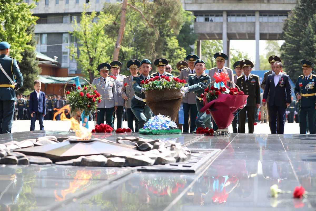 В Алматы чествовали защитников Отечества