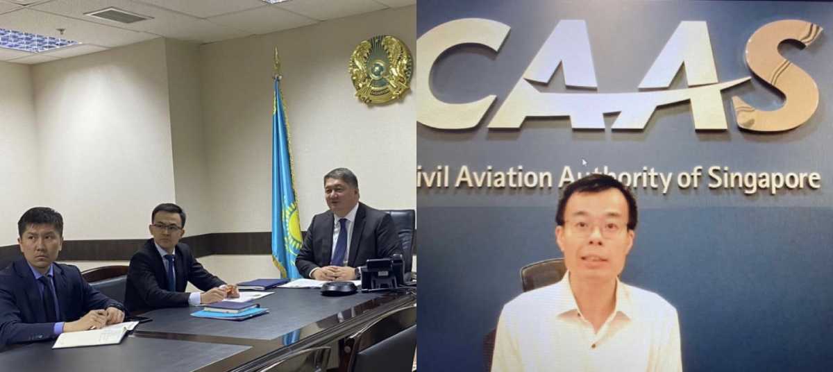 Проведены переговоры по открытию прямого авиасообщения между Казахстаном и Сингапуром