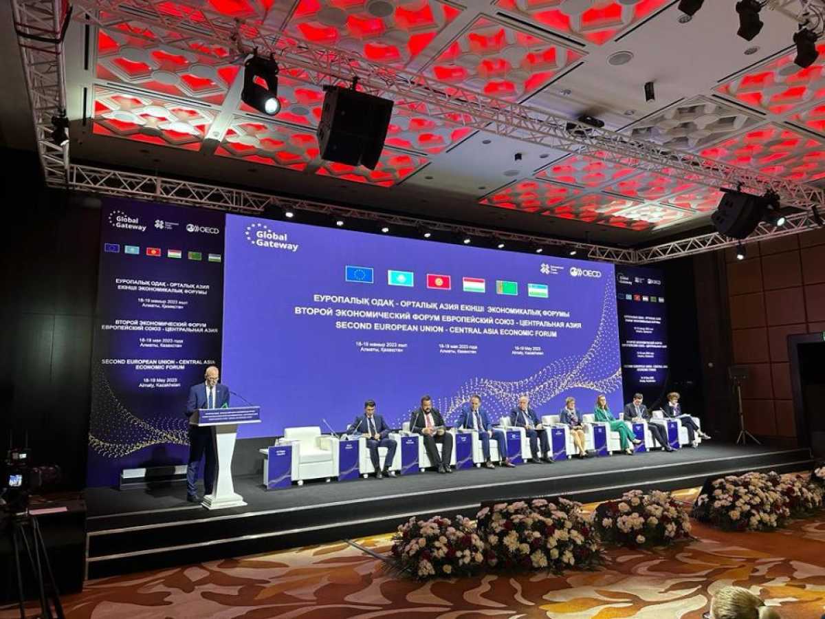 На экономическом форуме обсудили вопросы расширения торговых и транспортных связей между ЕC и Центральной Азией
