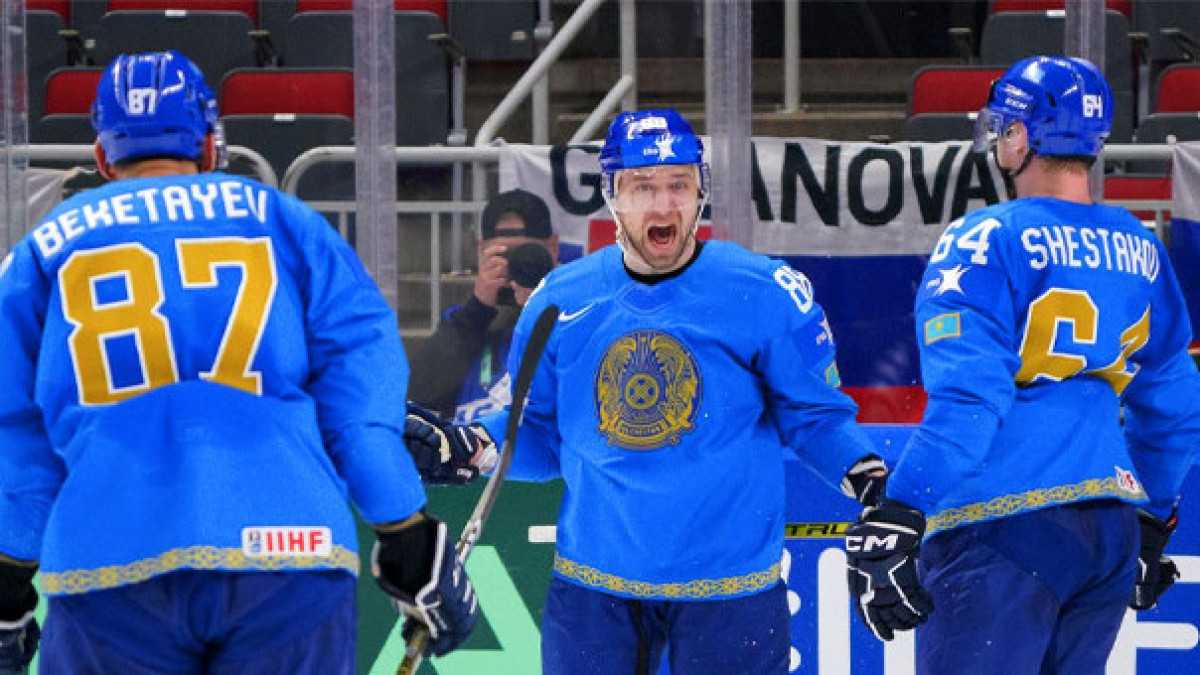 Казахстан сенсационно обыграл Словакию на ЧМ-2023 по хоккею