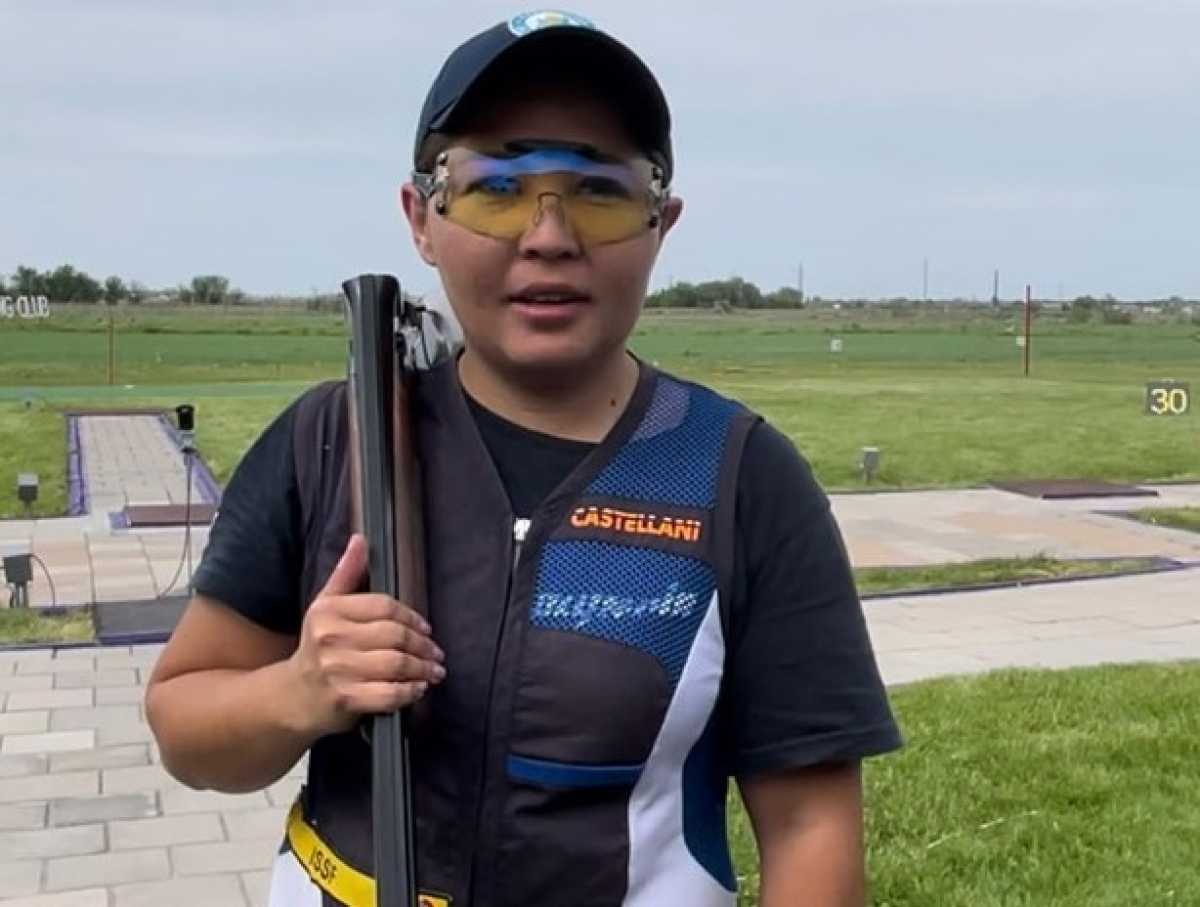 Асем Орынбай стала победительницей Кубка мира по стендовой стрельбе в Алматинской области