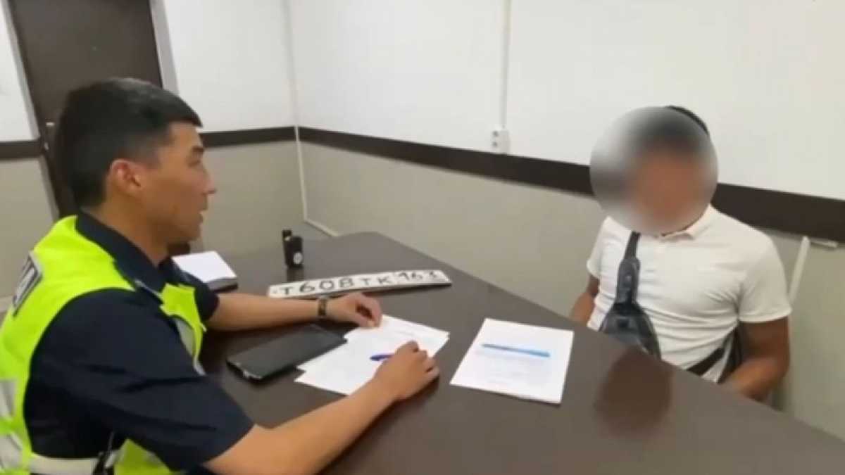 86 штрафов «собрал» водитель Mercedes с подложными номерами в Атырау