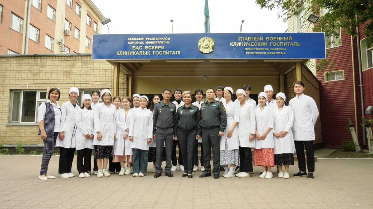 В Астане Главный военный клинический госпиталь Минобороны провел День открытых дверей