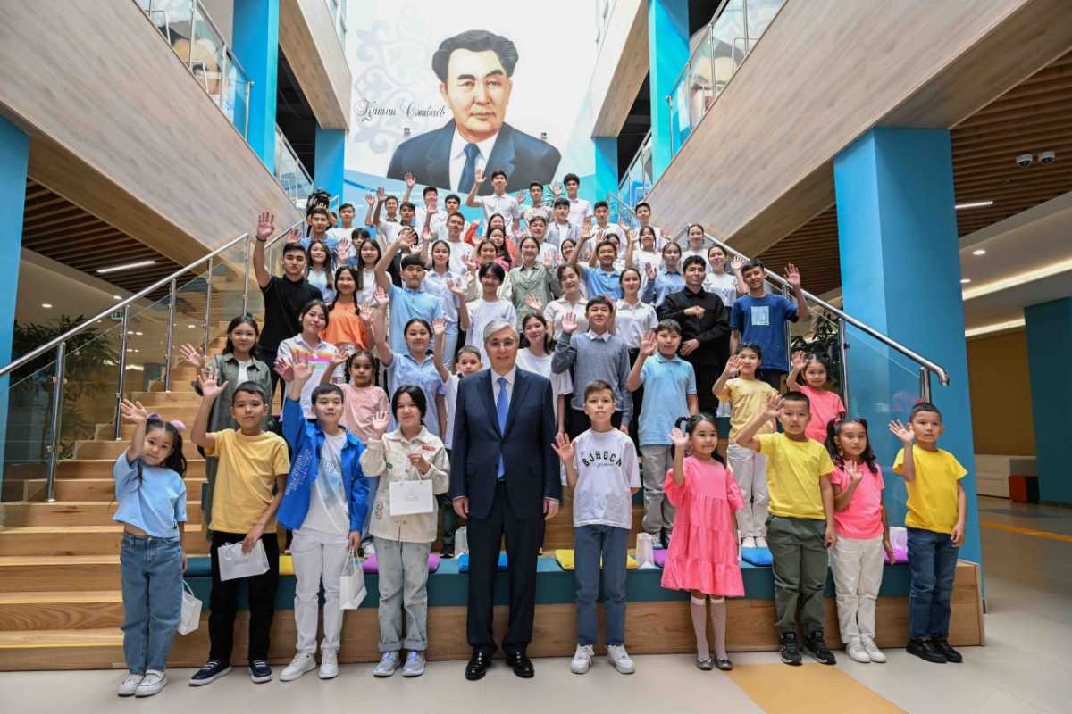 Токаев государства посетил Центр инновационного творчества школьников