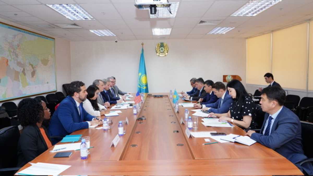 США выразили заинтересованность в сотрудничестве с Казахстаном при реализации инфраструктурных проектов