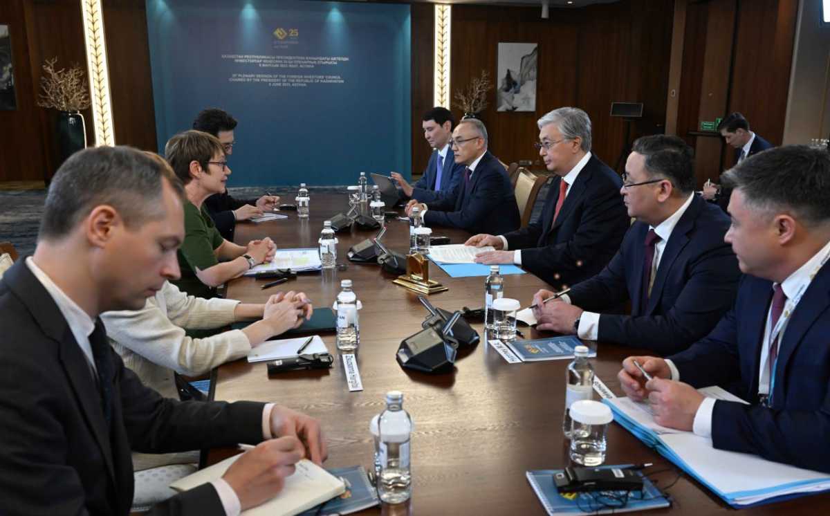 Токаев провёл встречу с президентом Европейского банка реконструкции и развития