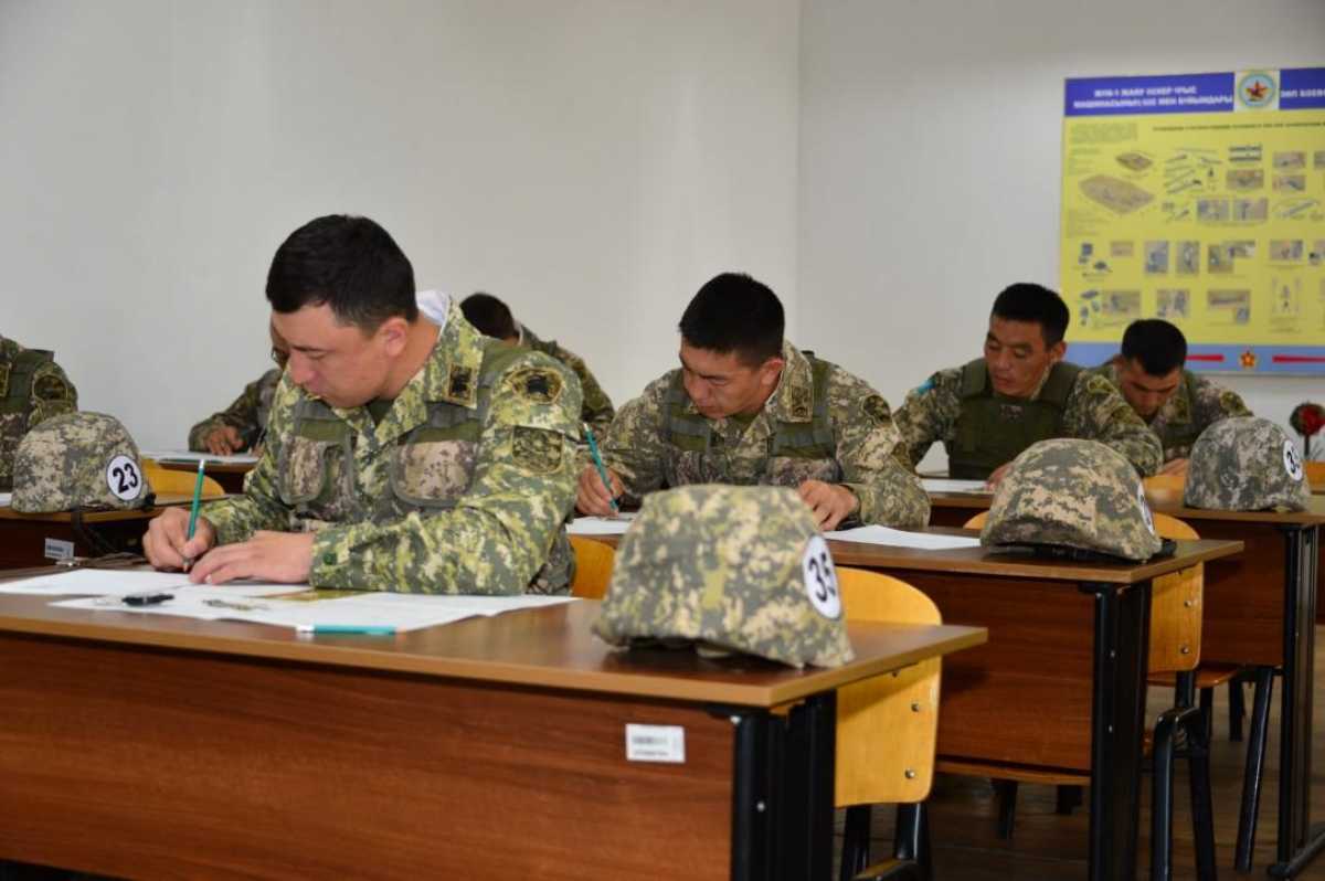 Военнослужащие казахстанской армии приступили к подготовке по специальности