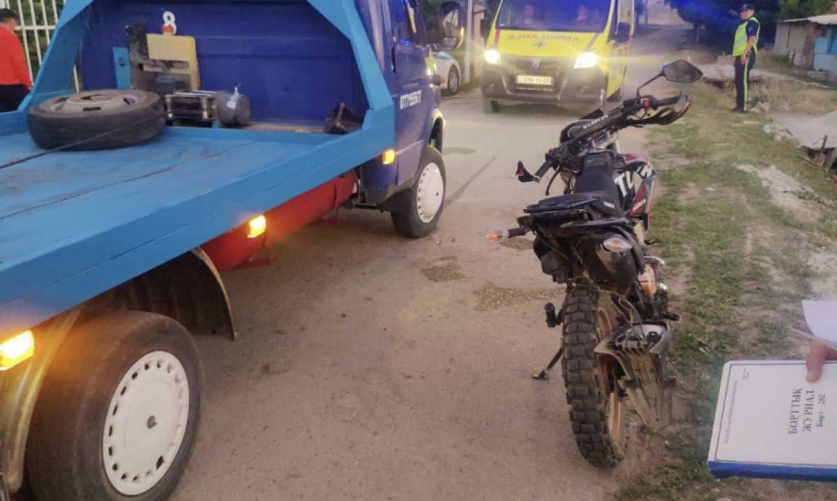 Мотоциклист насмерть сбил ребёнка в Жетысуской области