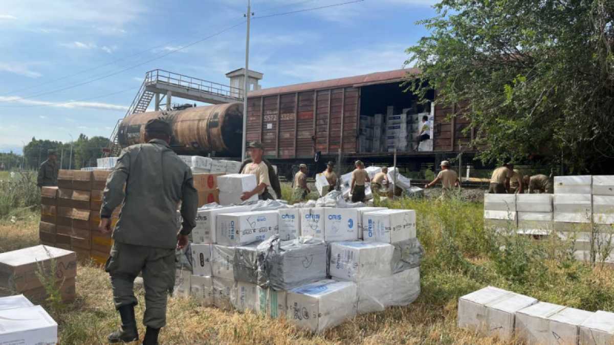 КНБ пресёк провоз контрабанды в Казахстан